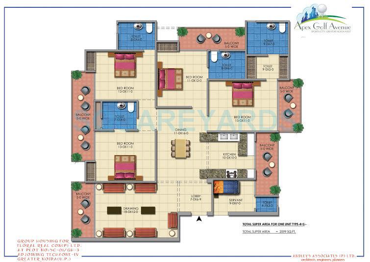 Apex Golf Avenue Sports City — floor plan 4