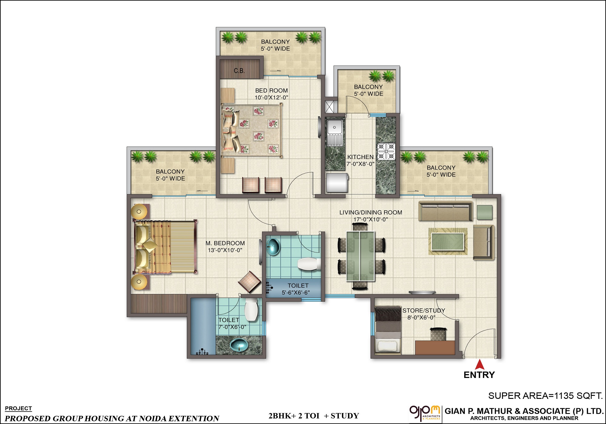 Nirala World Splendora — floor plan 1
