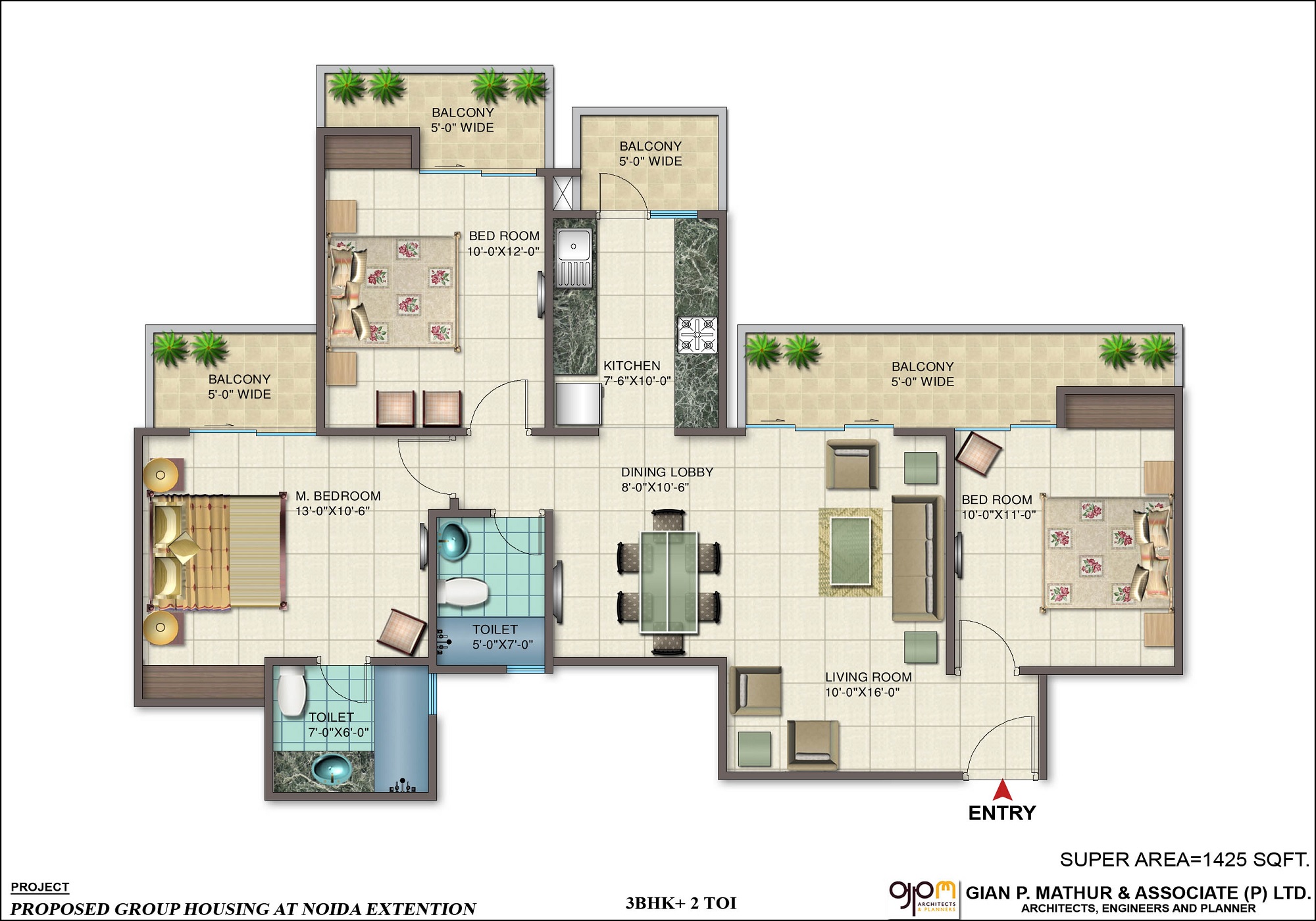 Nirala World Splendora — floor plan 2