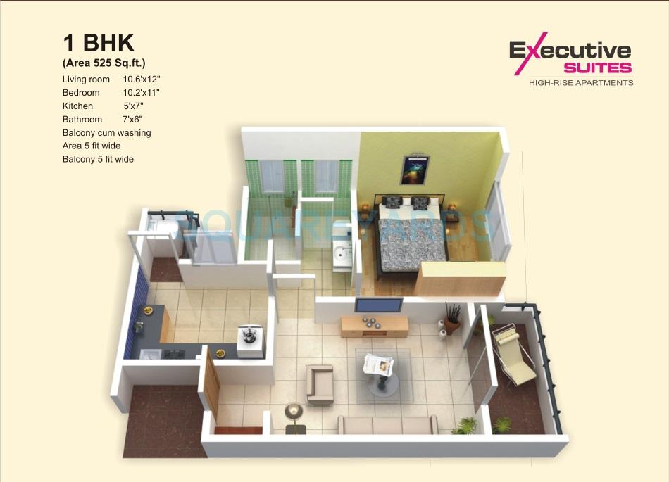 Aadhar The Business Capital High Rise — floor plan 1