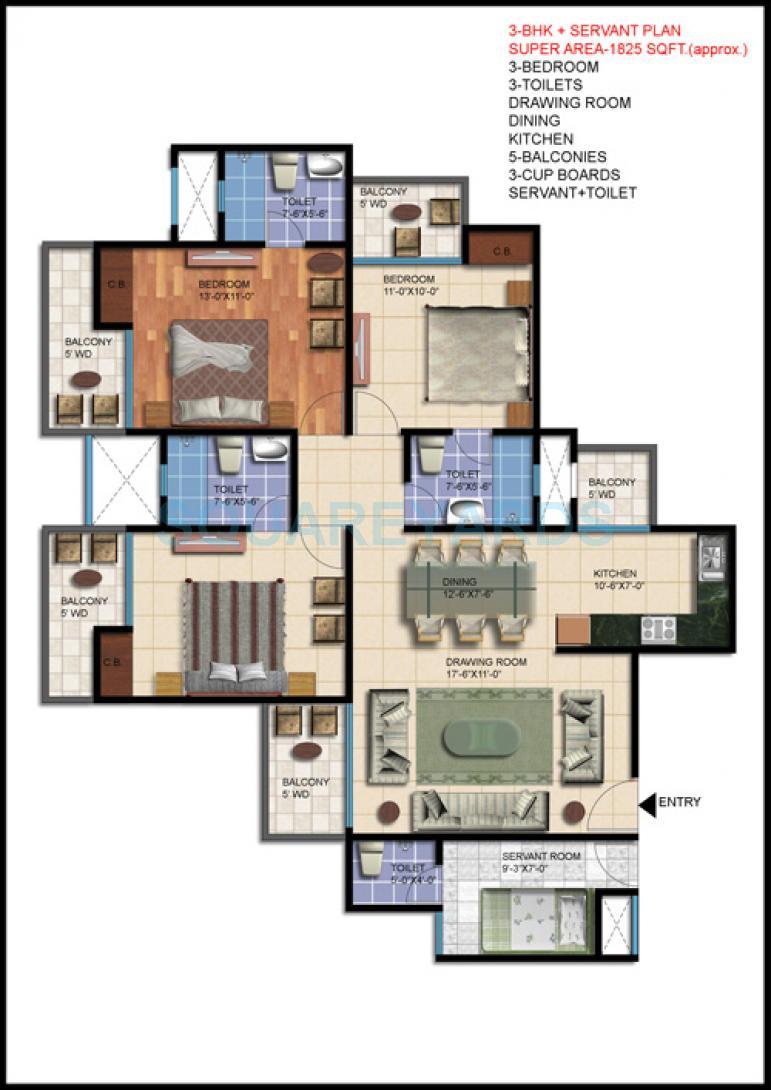 Jupiter Commander Tower — floor plan 2