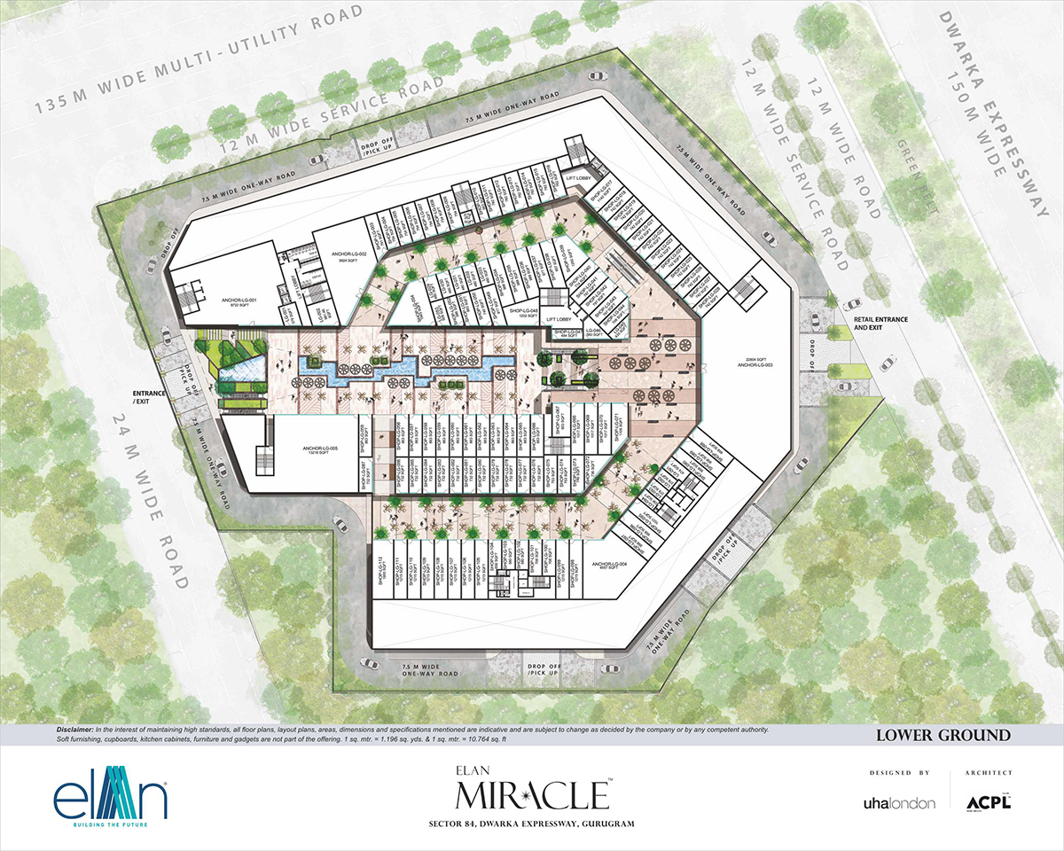 Elan Miracle — floor plan 1