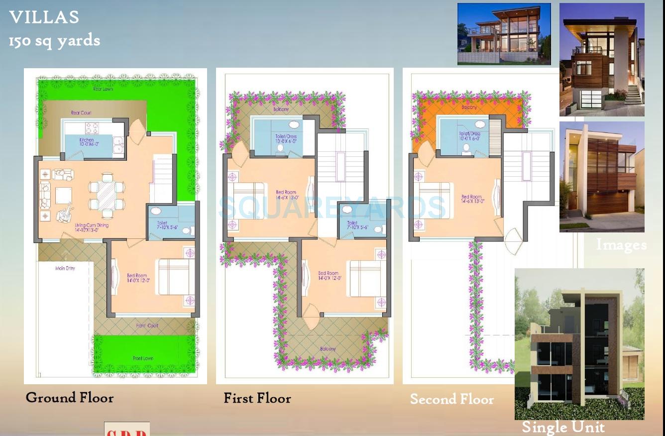Cosmic Cruise Villas — floor plan 3