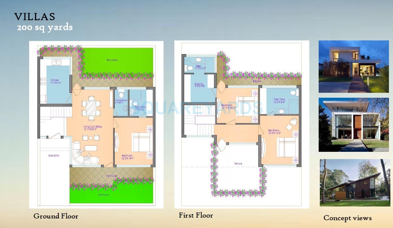 Cosmic Cruise Villas — floor plan 2