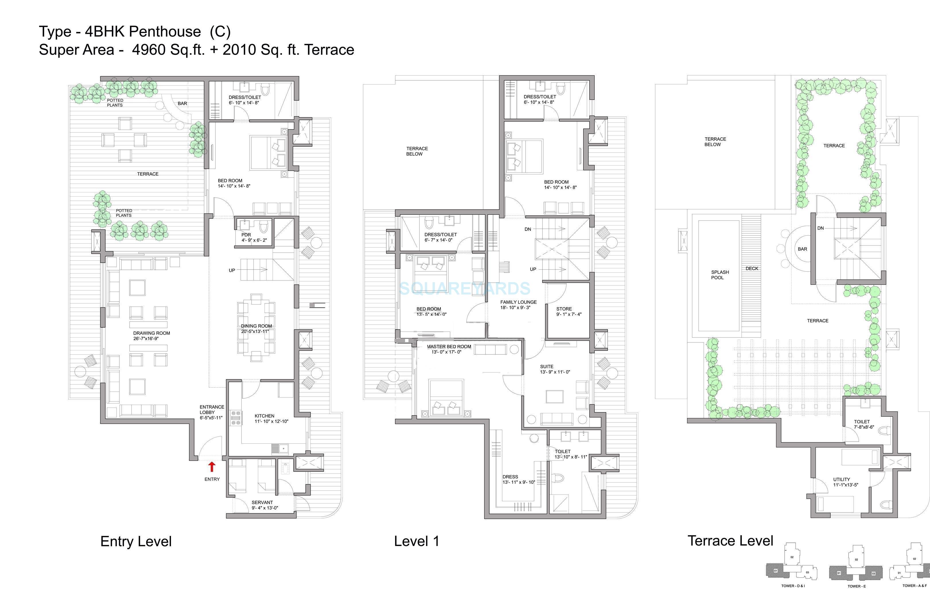 Bestech Park View Grand Spa — floor plan 6