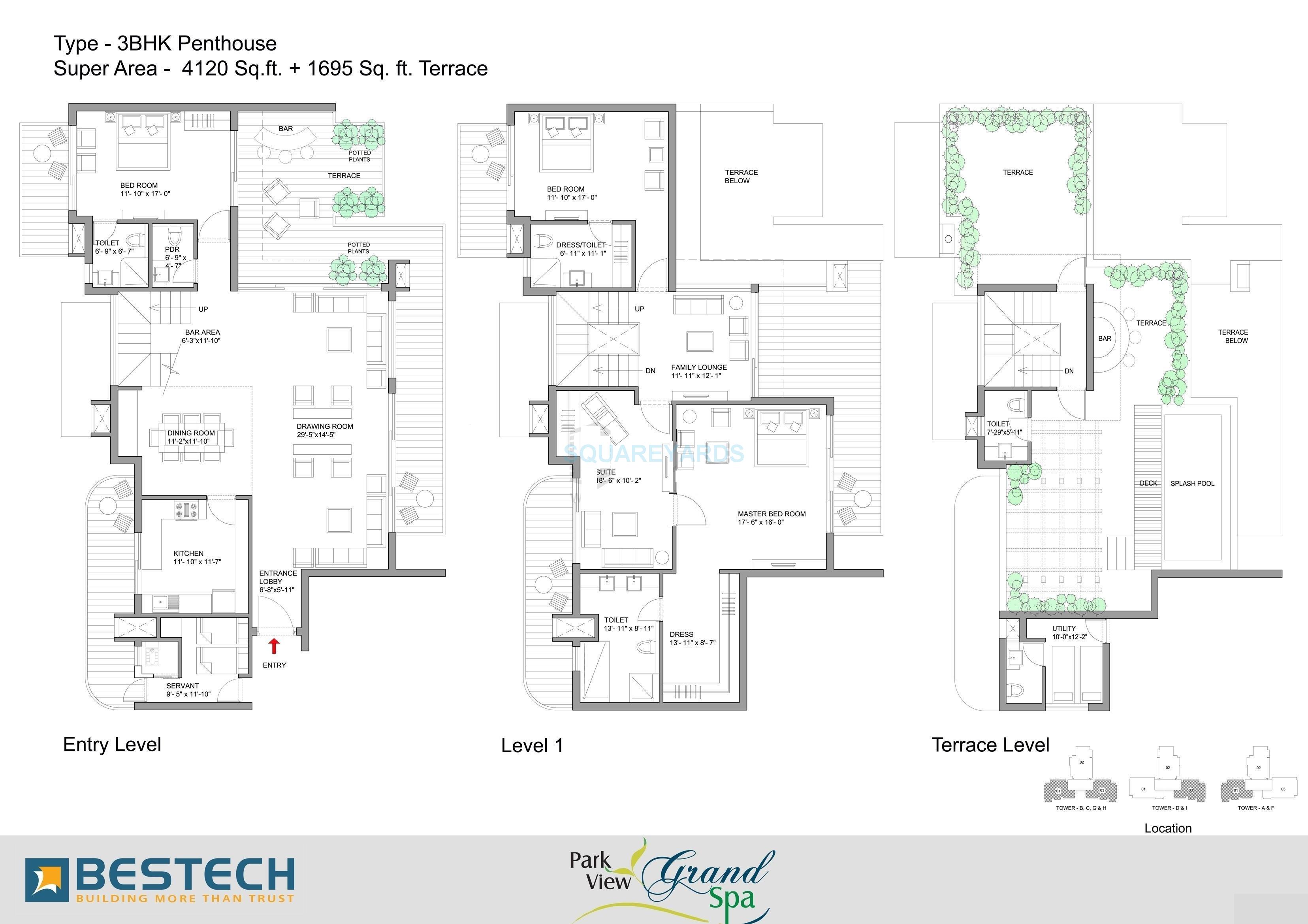 Bestech Park View Grand Spa — floor plan 2