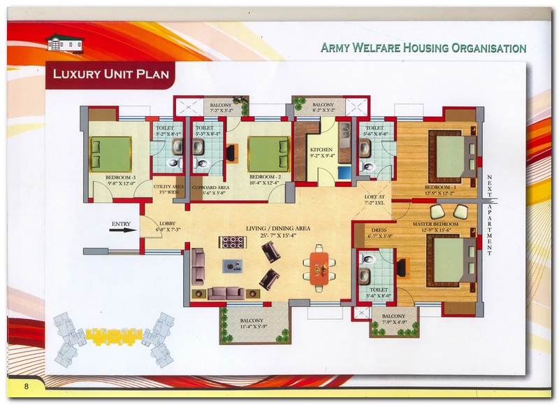 AWHO Twin Towers PH4 — floor plan 2