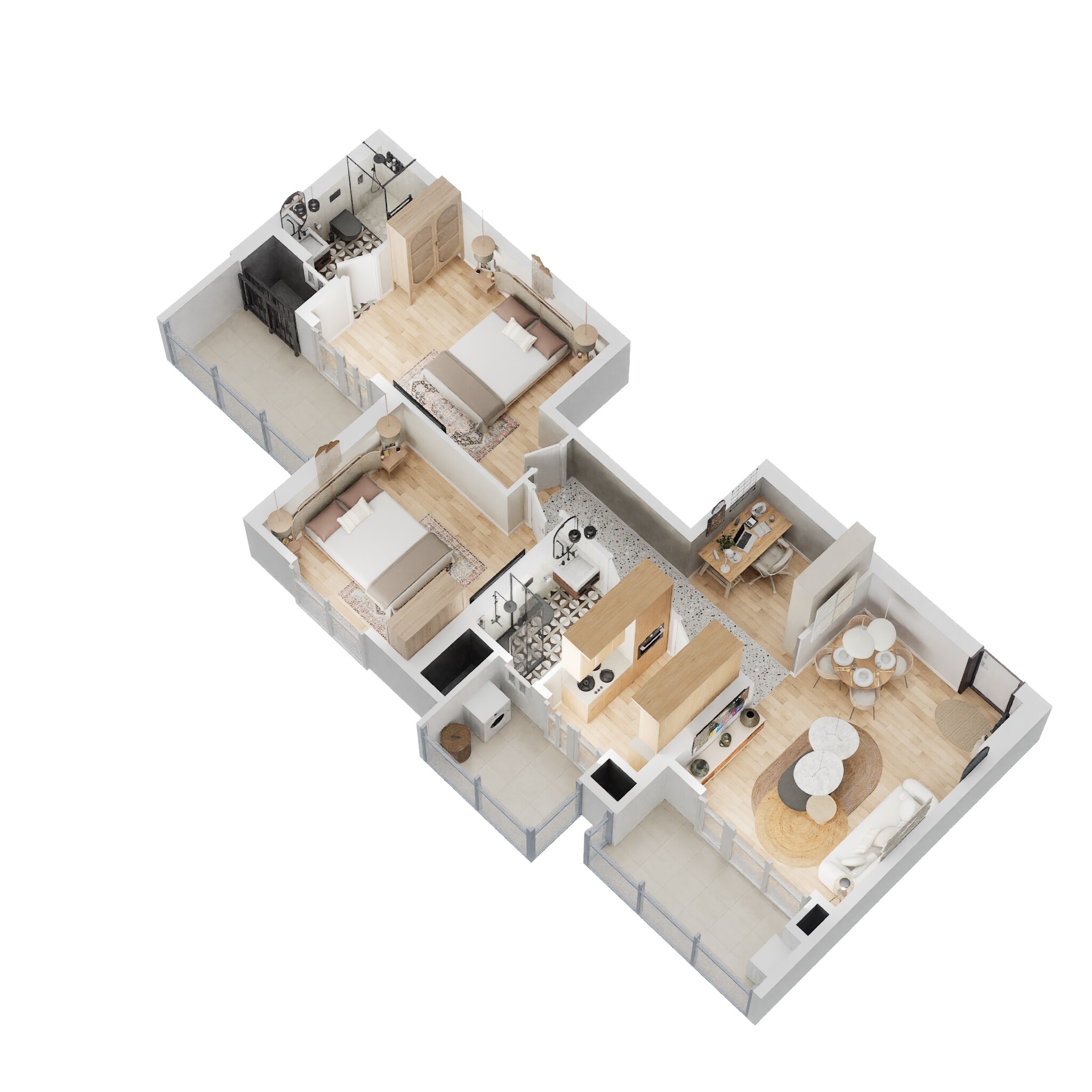 M3M Duo High — floor plan 4