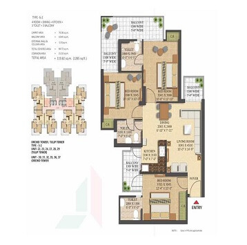 SKA Metro Ville — floor plan 3
