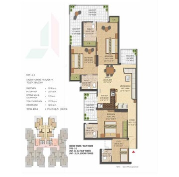 SKA Metro Ville — floor plan 4