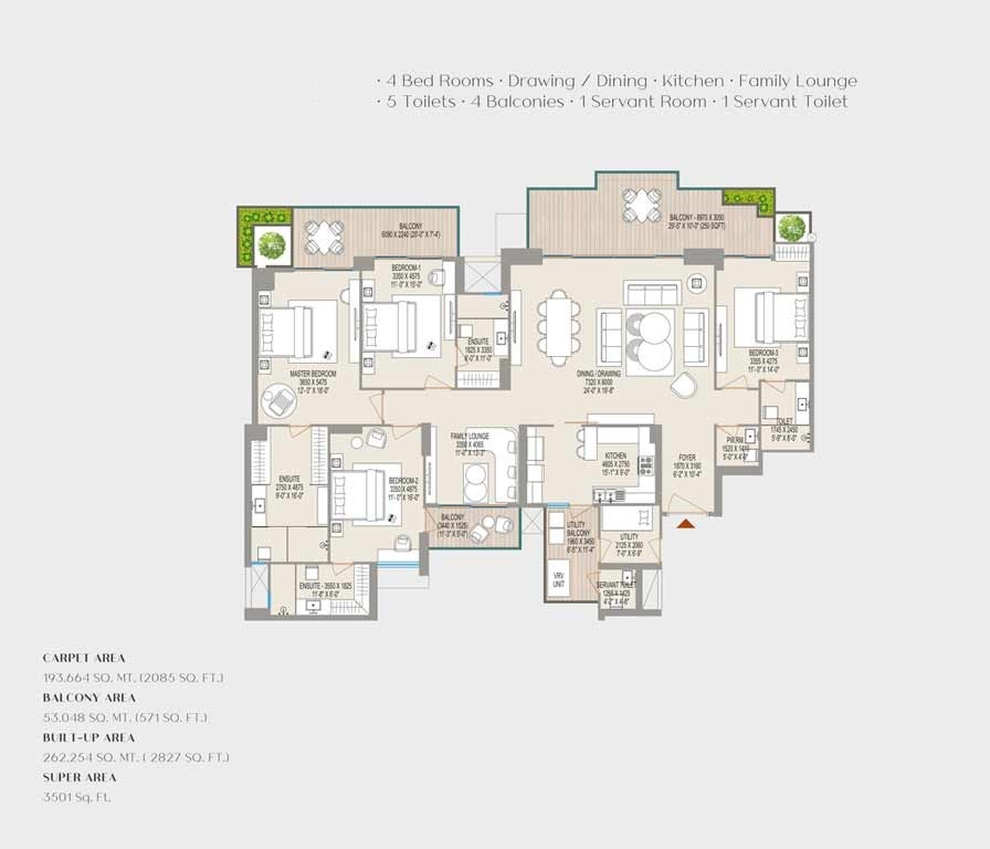 ABA County 107 — floor plan 1