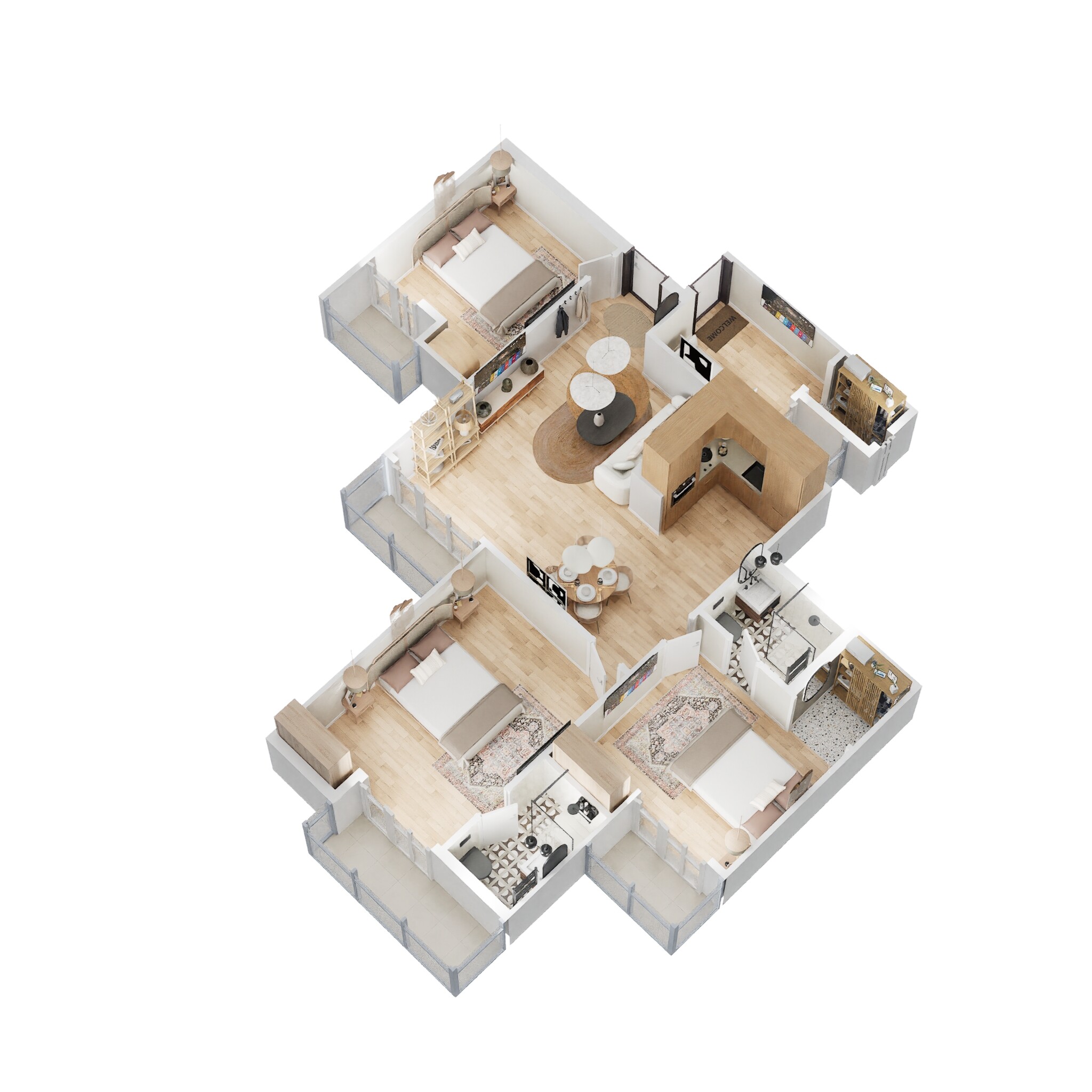 Gaur City 2 - 10th Avenue — floor plan 8