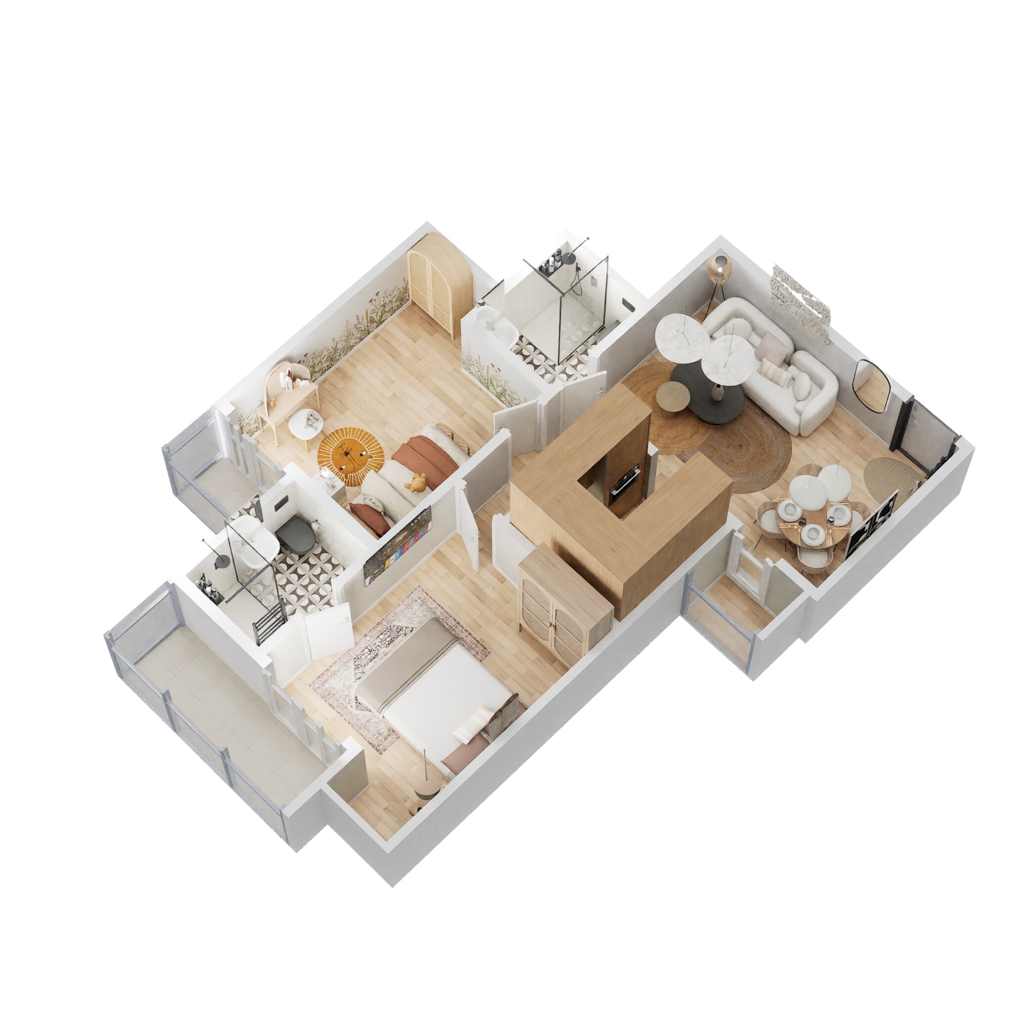 Gaur City 2 - 10th Avenue — floor plan 4