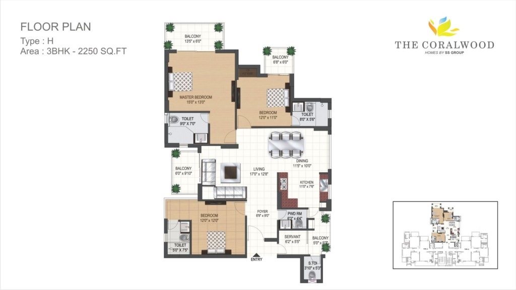 SS The Coralwood — floor plan 2