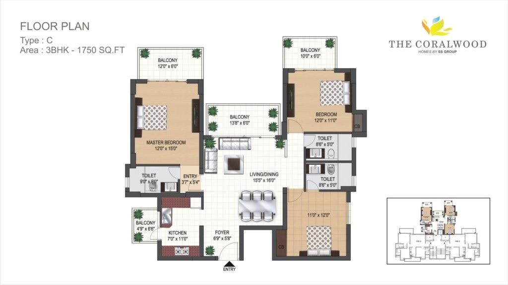 SS The Coralwood — floor plan 4