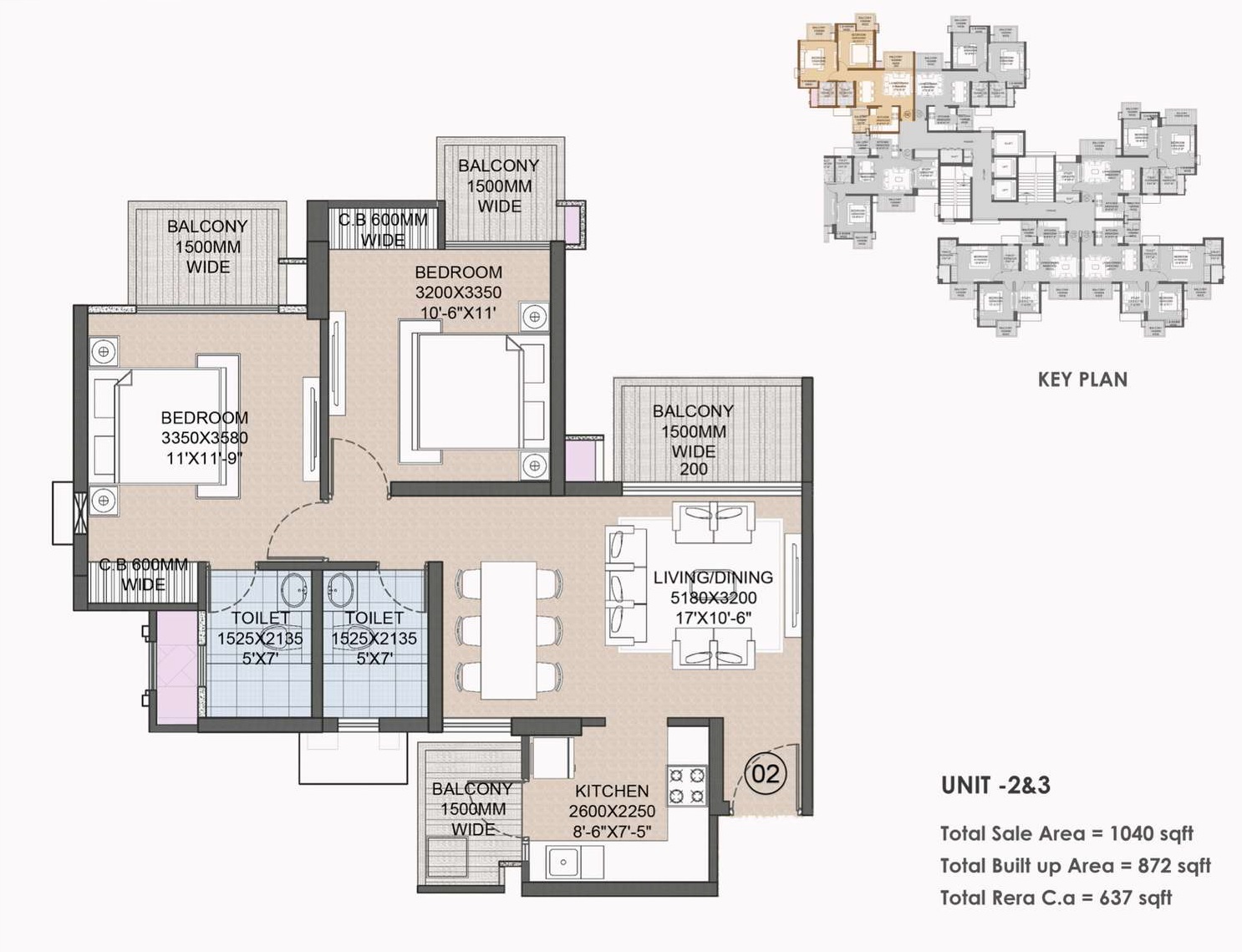 CRC Joyous — floor plan 1