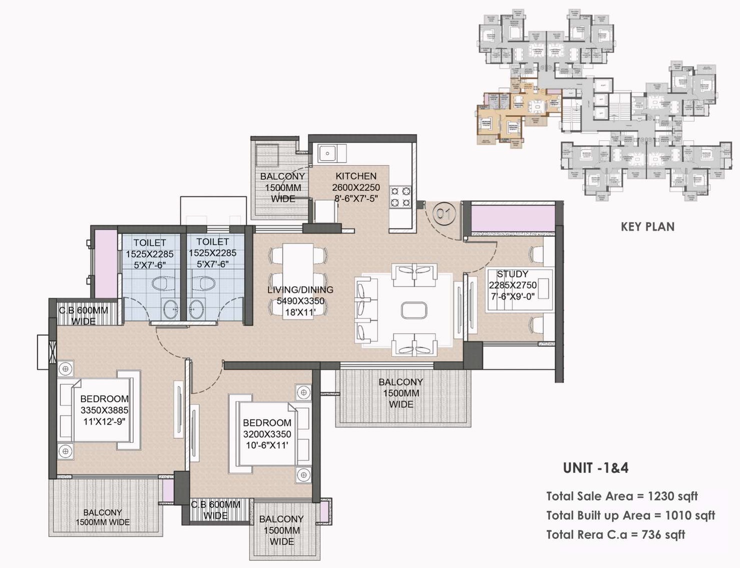 CRC Joyous — floor plan 3