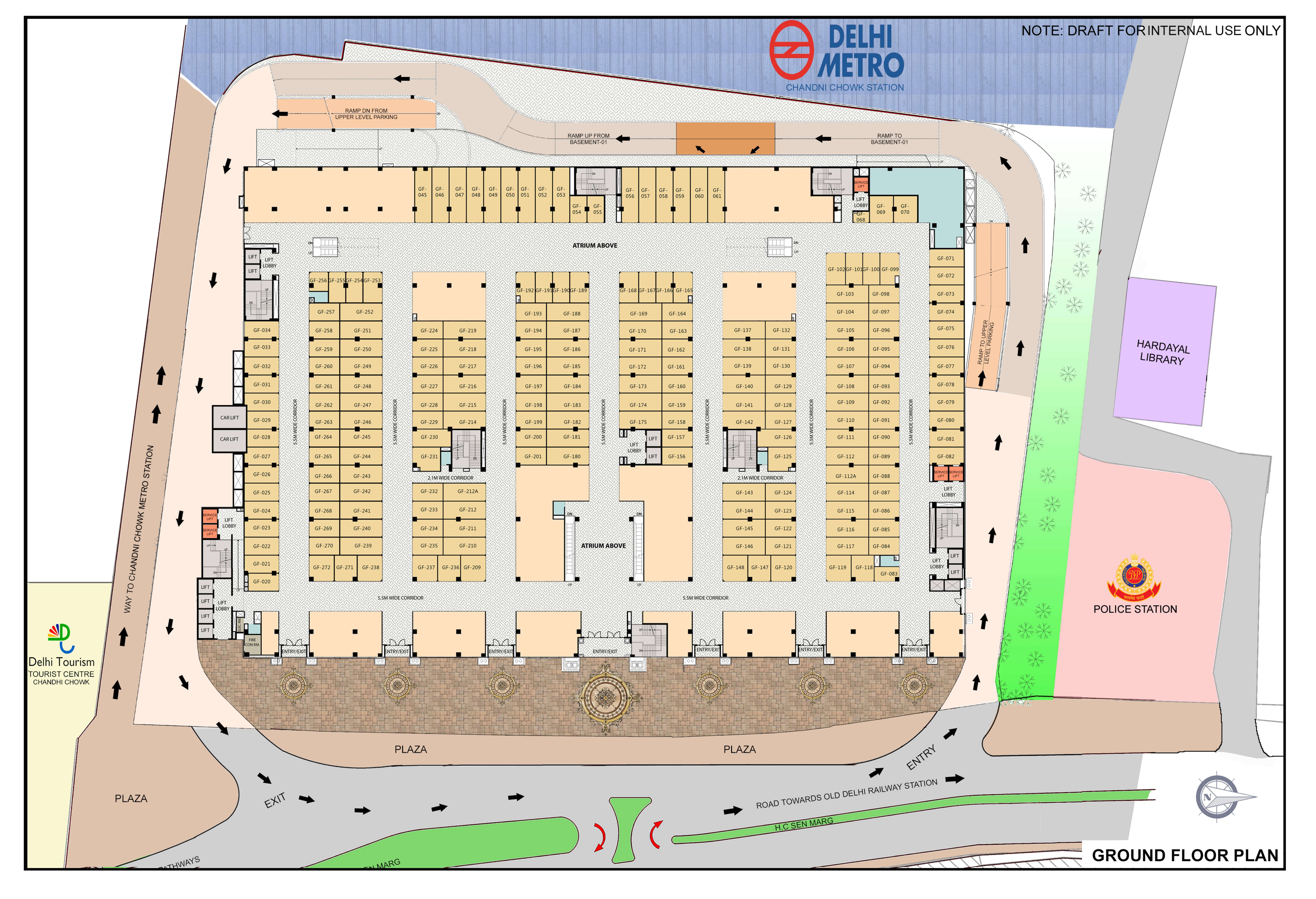 Omaxe Chandni Chowk — floor plan 1