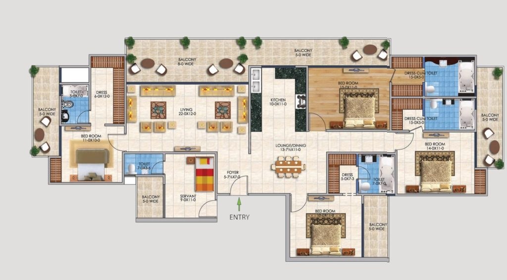 Dev Sai Sports Home Phase 2 — floor plan 5