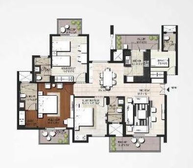 Assotech Breeze — floor plan 3
