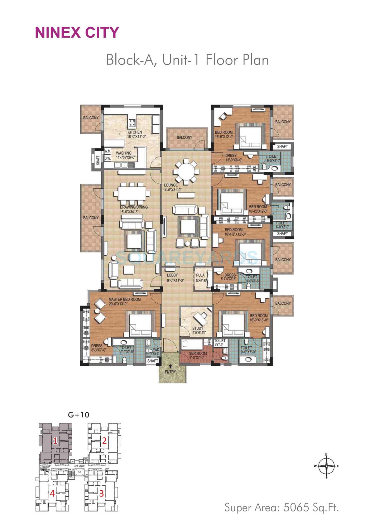 Ninex City — floor plan 9