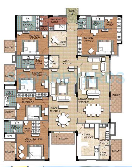 Ninex City — floor plan 10