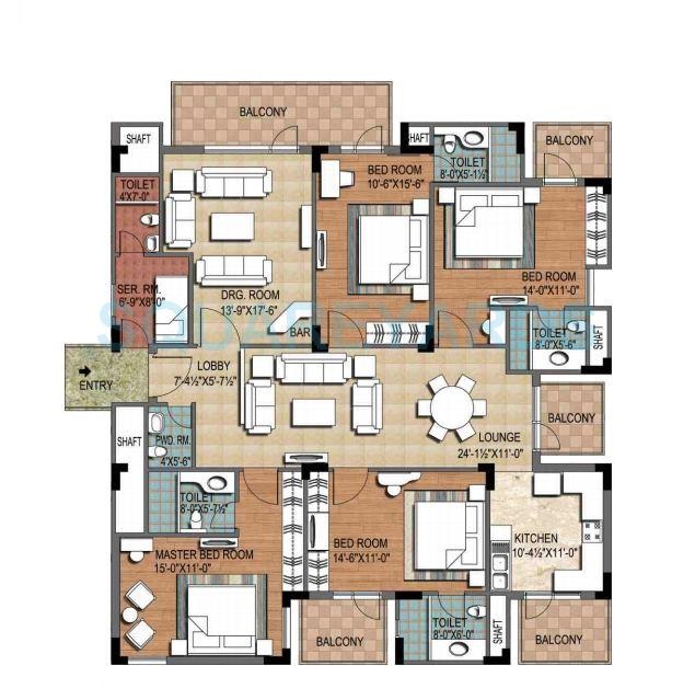 Ninex City — floor plan 6