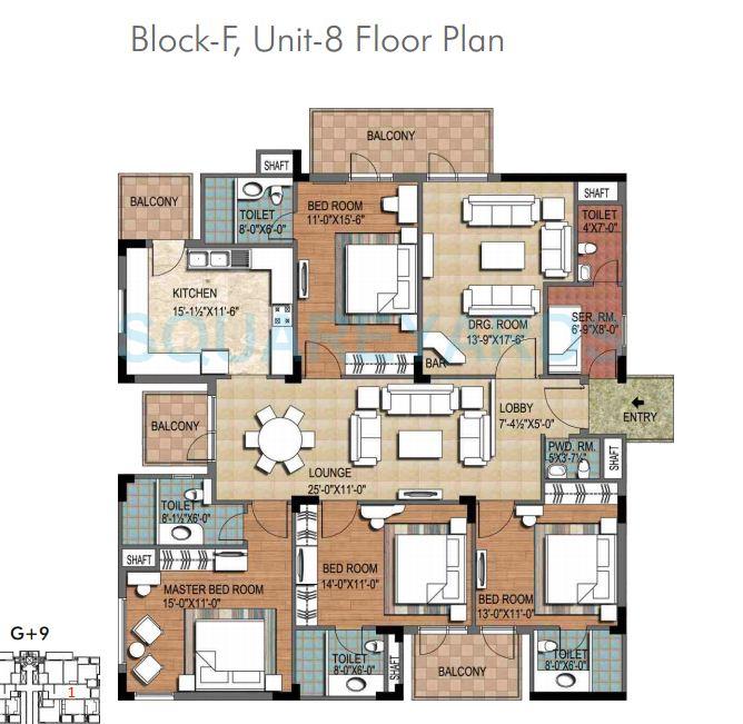 Ninex City — floor plan 8