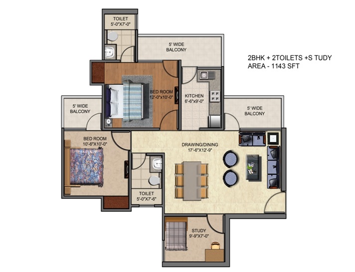 Rajhans Residency Phase 2 — floor plan 2