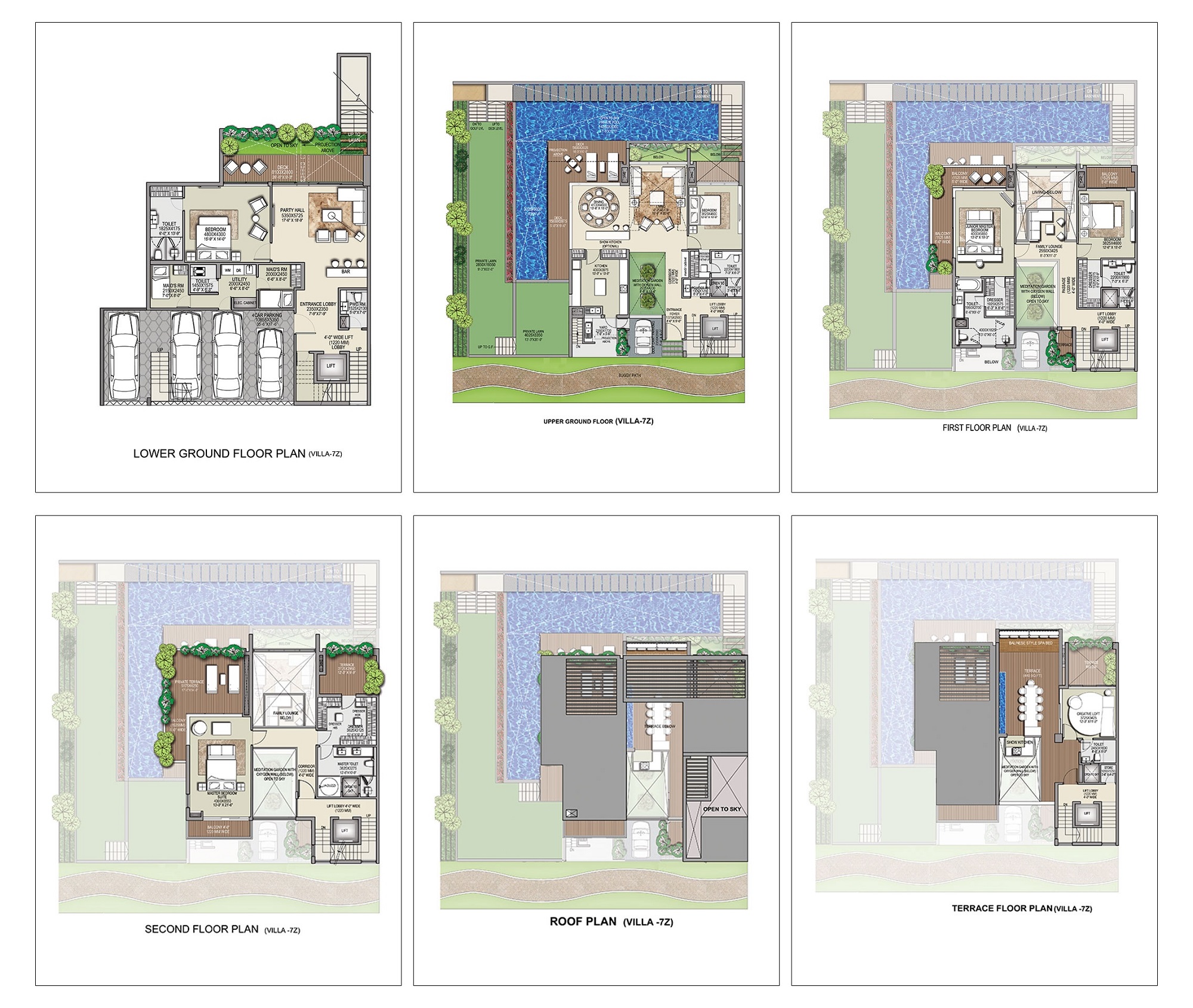 Rise Golf Villas — floor plan 4