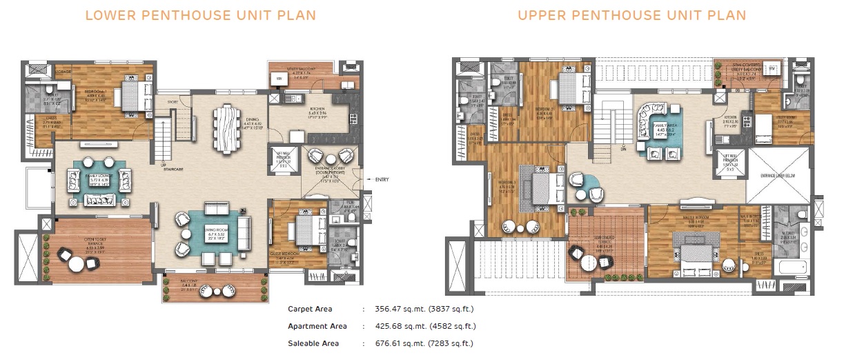 Adani Oyster Platinum Tower — floor plan 2