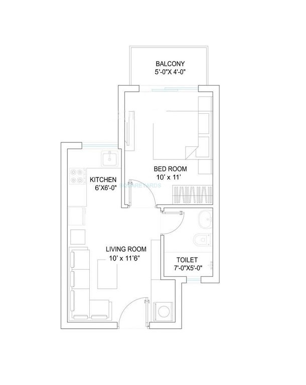 The City Of Homestead — floor plan 1