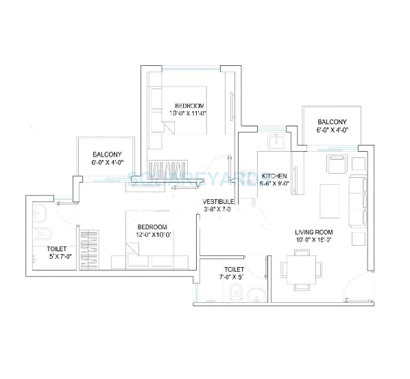The City Of Homestead — floor plan 3
