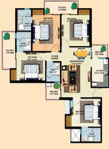 Mahaluxmi Migsun Ultimo — floor plan 7