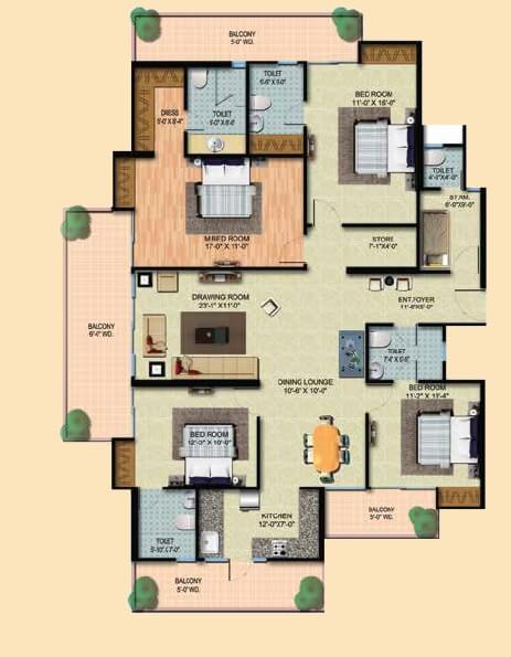 Mahaluxmi Migsun Ultimo — floor plan 9
