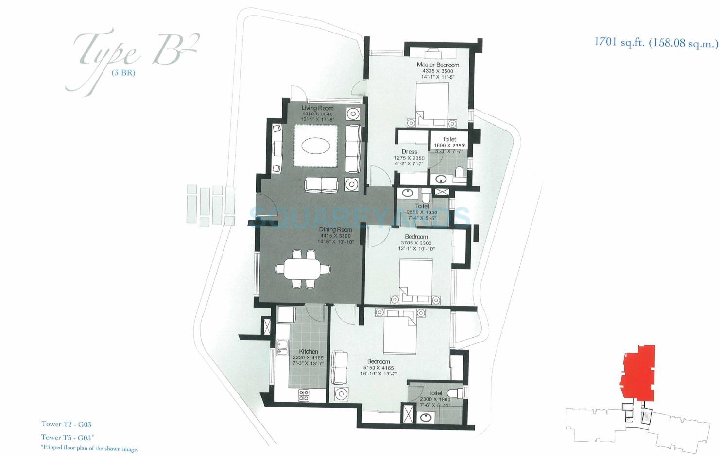 Unitech Height — floor plan 6