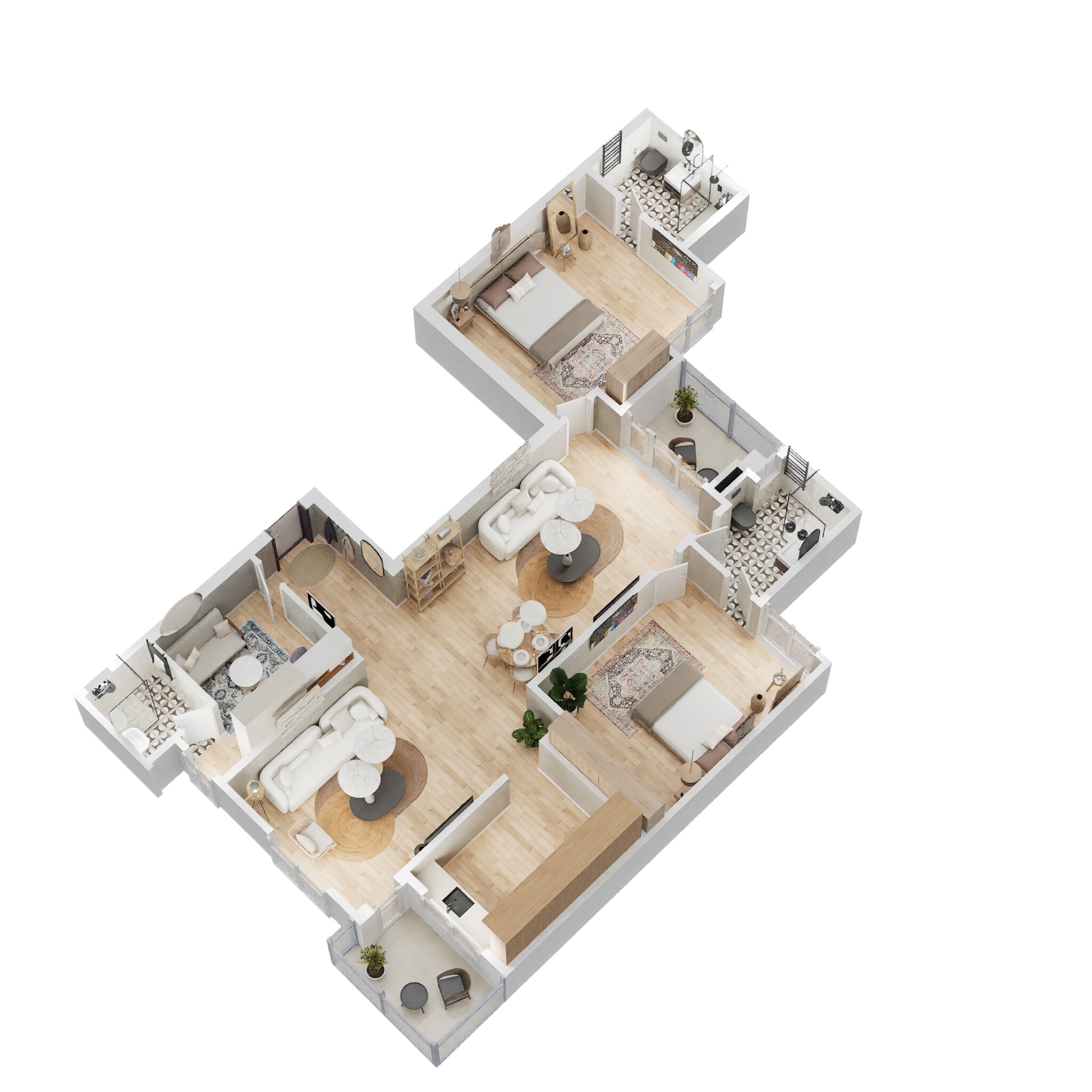 Eldeco Riviera — floor plan 2