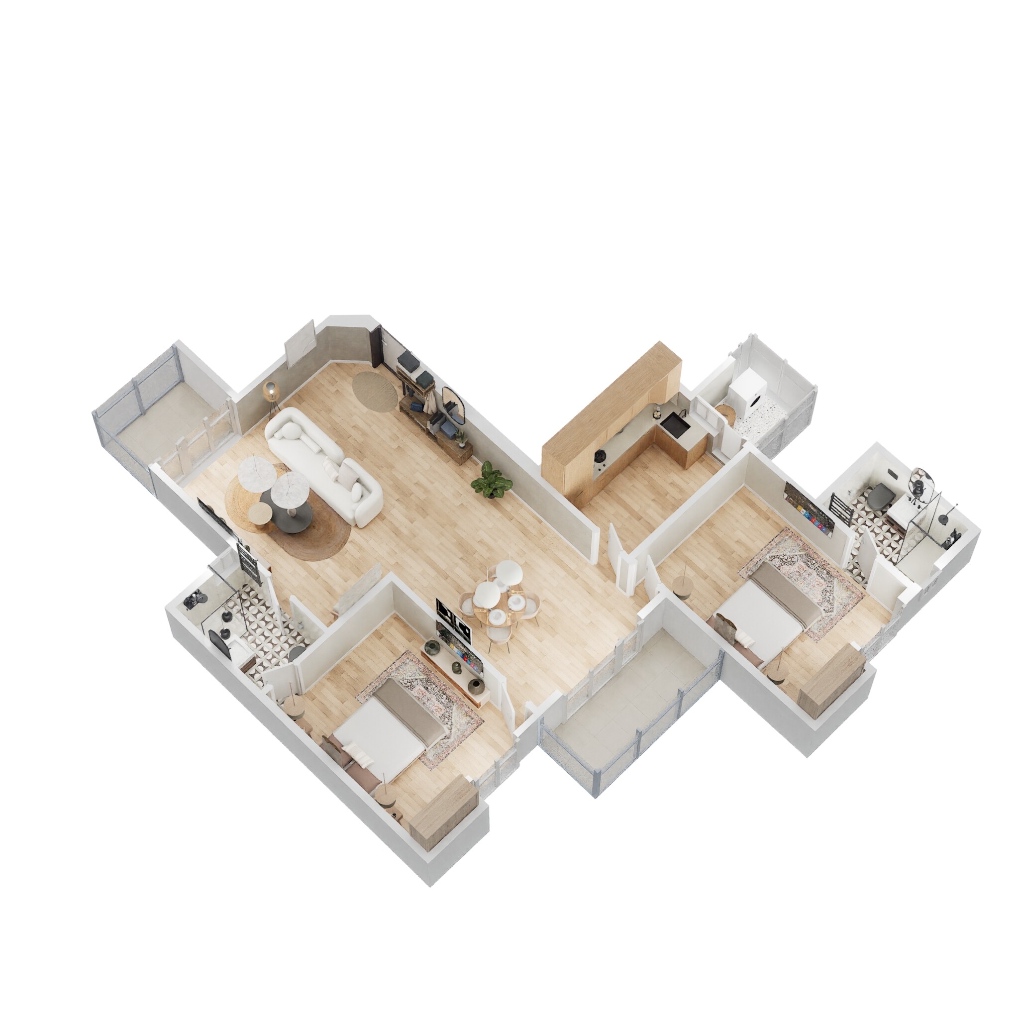 Eldeco Riviera — floor plan 4