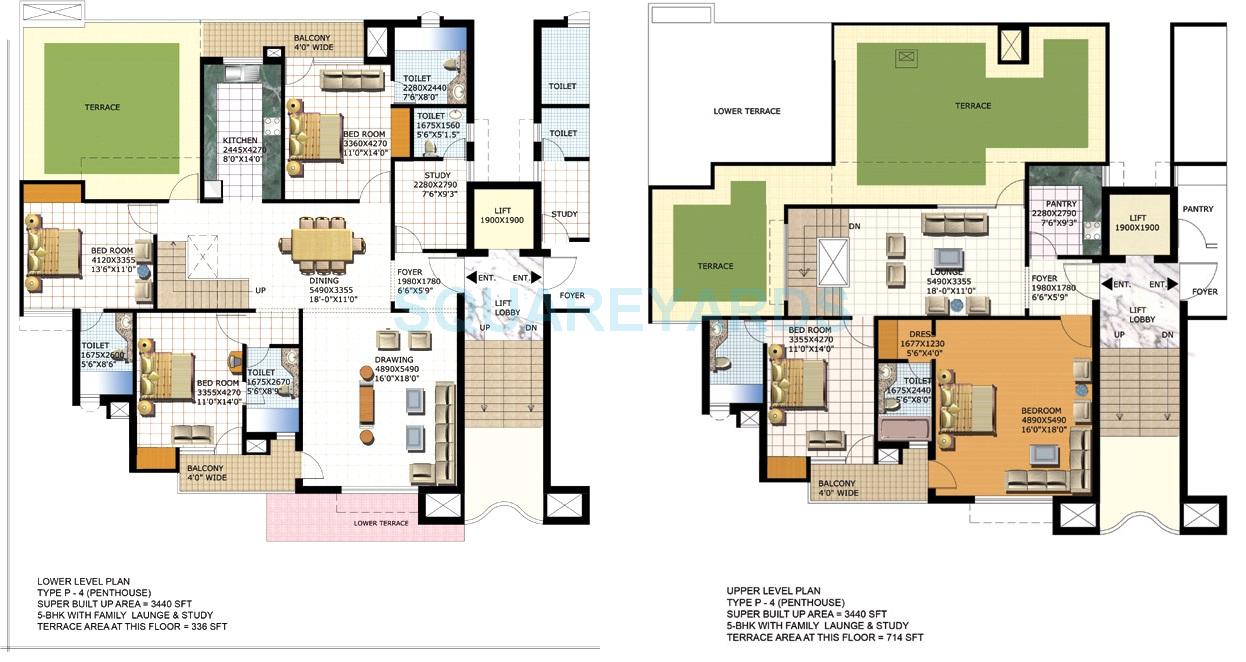 Purvanchal Heights — floor plan 6