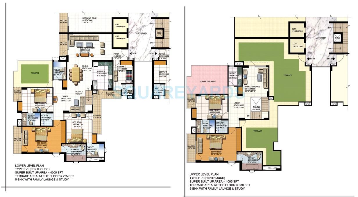 Purvanchal Heights — floor plan 8