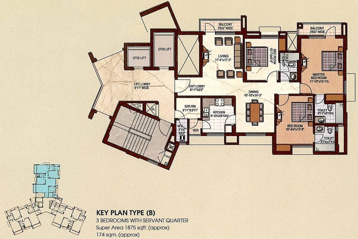 Uppal Plumeria Garden Estate — floor plan 2