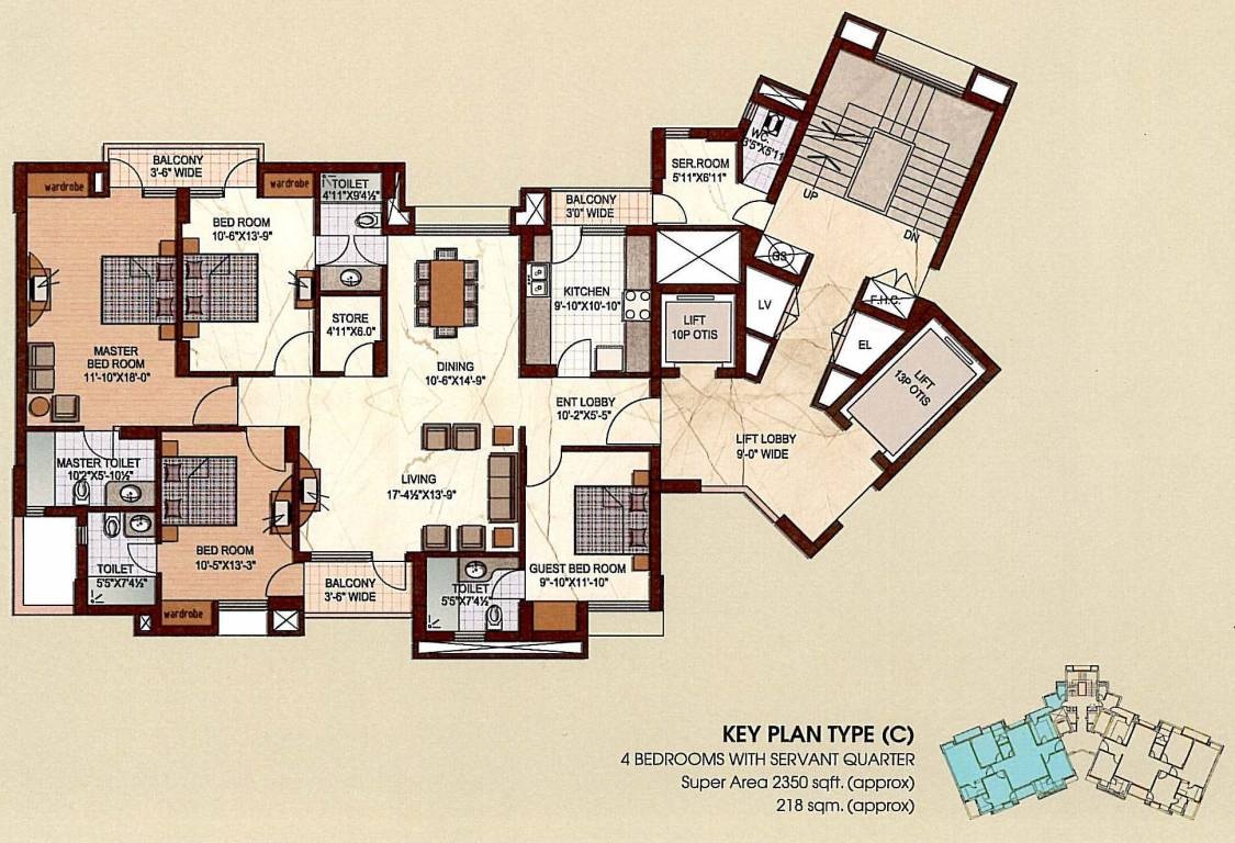 Uppal Plumeria Garden Estate — floor plan 3