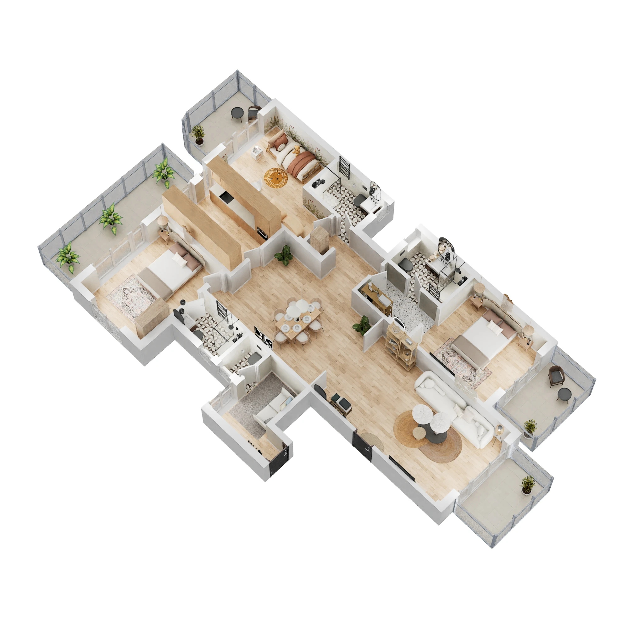 DLF Privana — floor plan 4