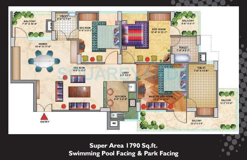 Spark Divine — floor plan 1