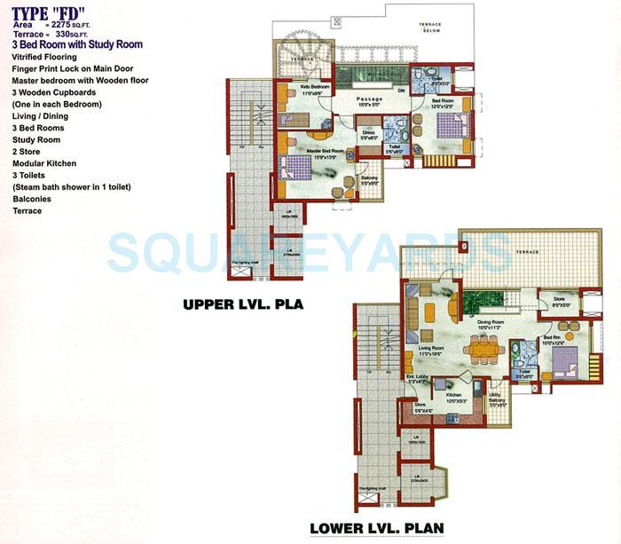 Samiah Vrinda City — floor plan 2