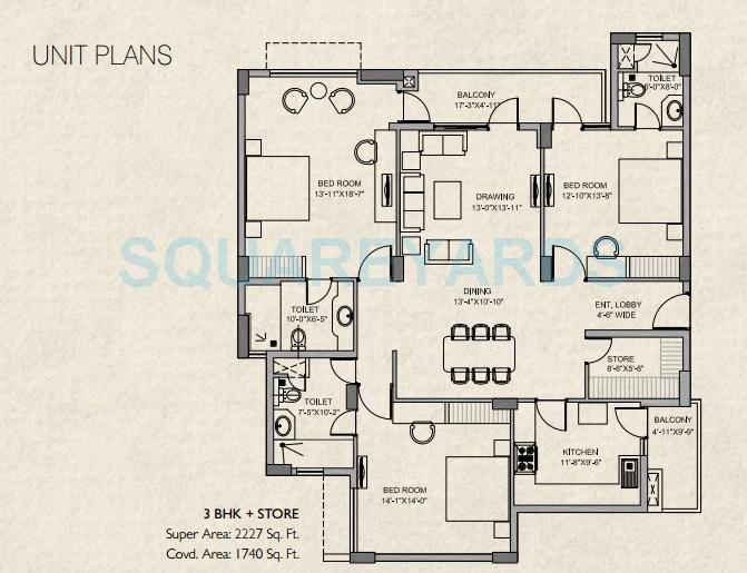 Steller Mi Legacy — floor plan 1