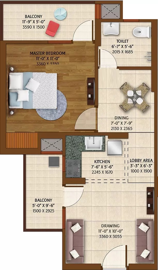 ACE Platinum — floor plan 8