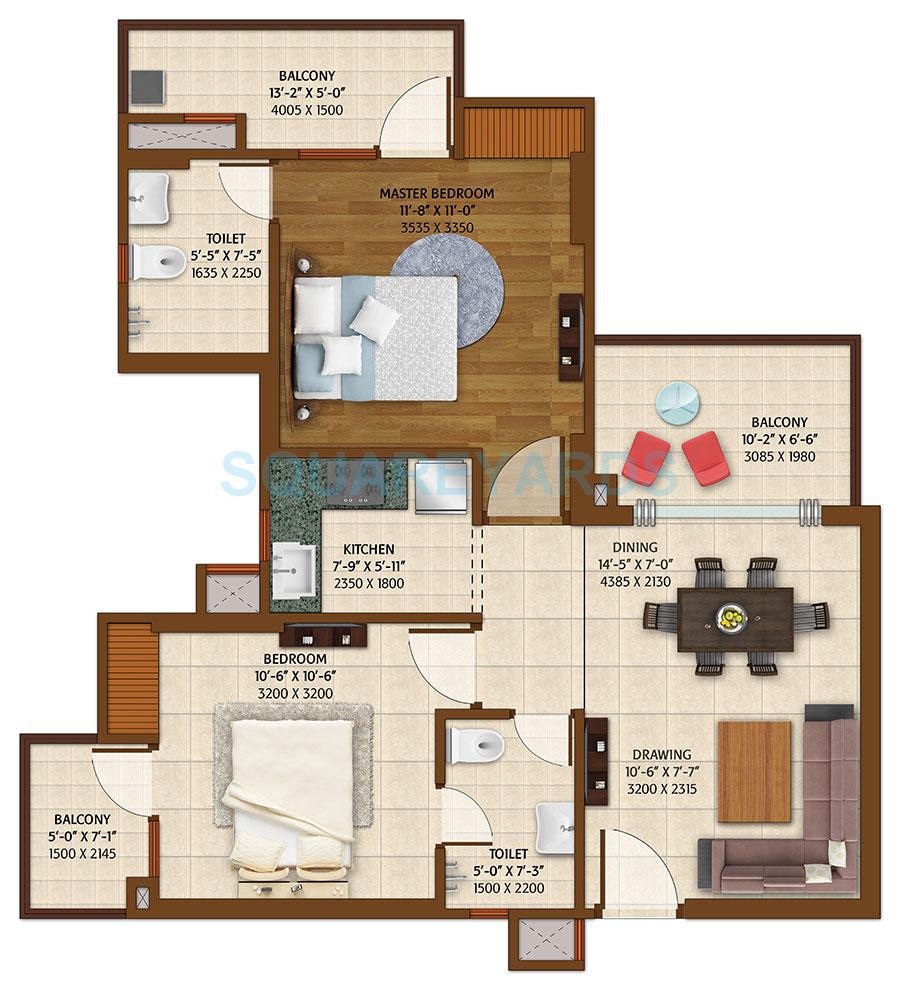 ACE Platinum — floor plan 10