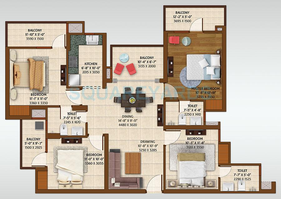 ACE Platinum — floor plan 11