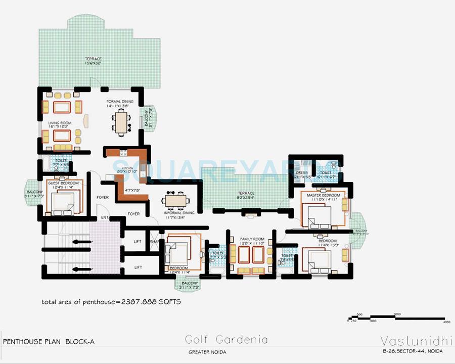 MSA Golf Gardenia — floor plan 3
